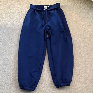 Aritzia Cozy Sweatfleece Mega Foldover Baggy Jogger